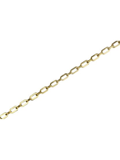 Solid Brass Picture Chain - #1